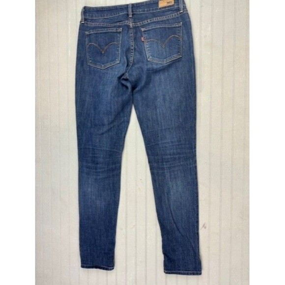 Levi Denim Curve Size 5 27 Womens Jeans Mid Rise Skinny Stretch Med Wash - Picture 3 of 3